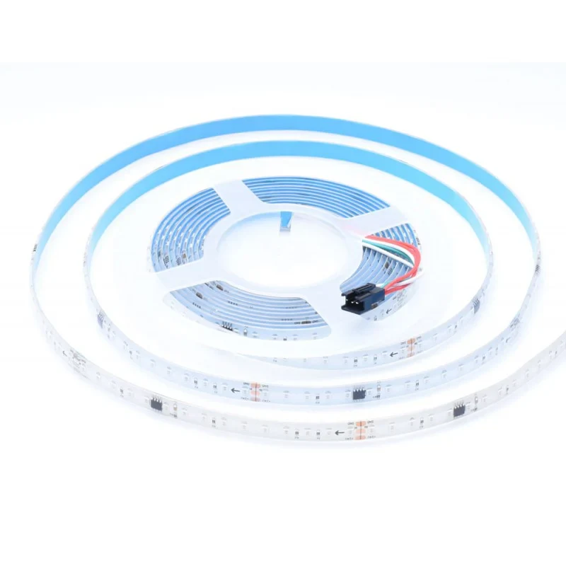 KIT Banda LED Digitala DVB, Lumina Verde, 10m, 12W/M, 24V, Transformator 200W, Controler - imagine 9