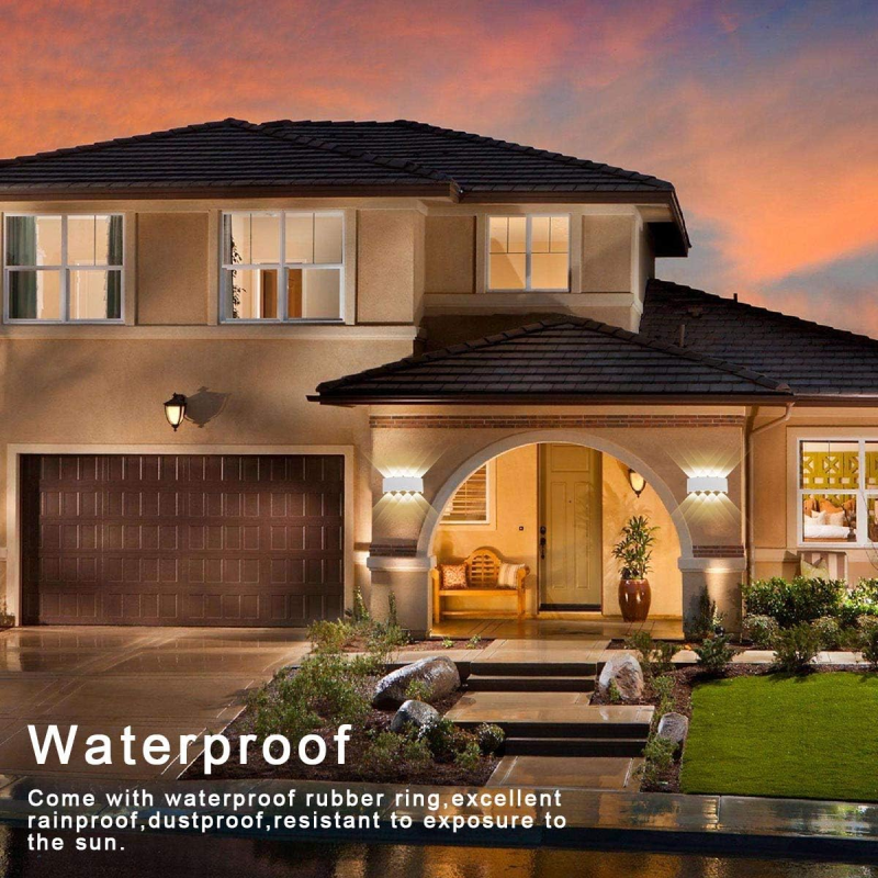 Alternative view of APLICA LED EXTERIOR ALBA LUMINA CALDA 8W