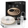 KIT Banda LED COB DVB, cu Telecomanda, Lumina Calda, 3000K, 5m, 14W/m, 24V, Transformator 72W