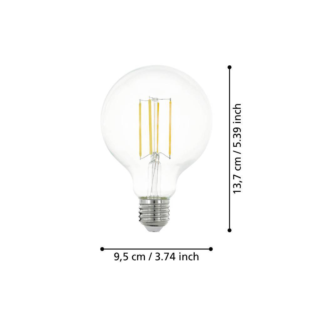 Bec LED E27 8W 2700K 110011 - imagine 2