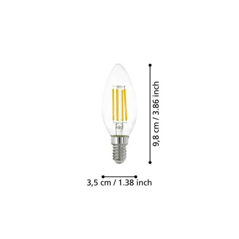 Alternative view of Bec LED E14 7W 2700K 110016