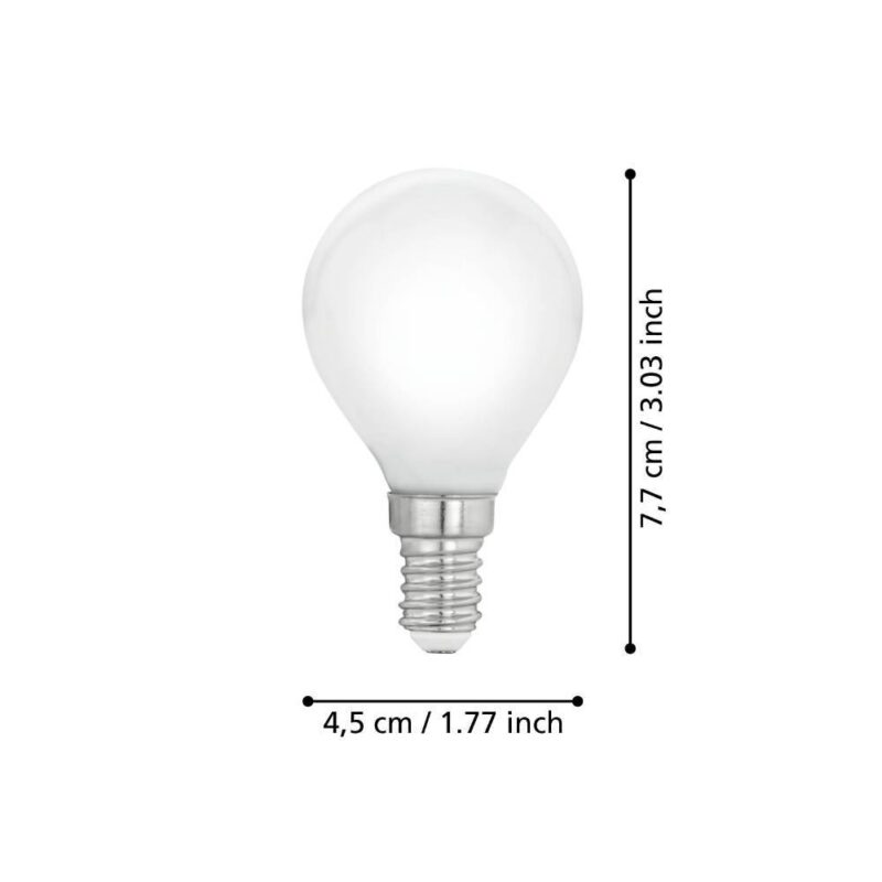 Alternative view of Bec LED E14 7W 2700K 110047