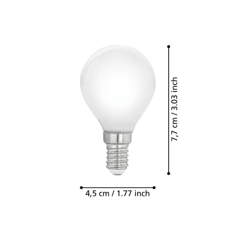 Alternative view of Bec LED E14 4.5W 2700K 110049