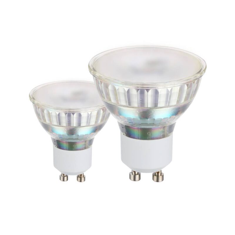 Set 2 becuri LED GU10 2X2.9W 3000K 110143