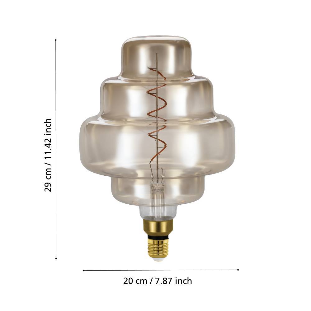 Bec LED dimabil E27 4W 2000K 110246 - imagine 2