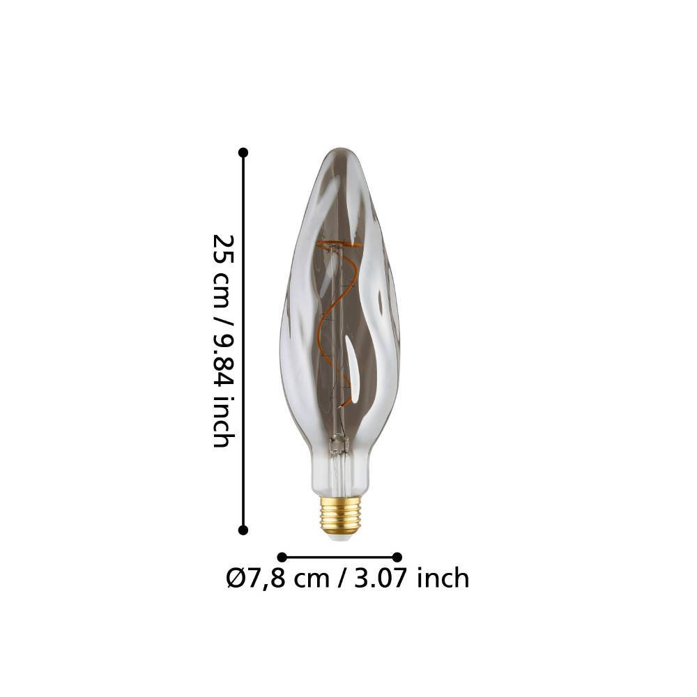 Bec LED dimabil E27 4W 2000K 110275 - imagine 2