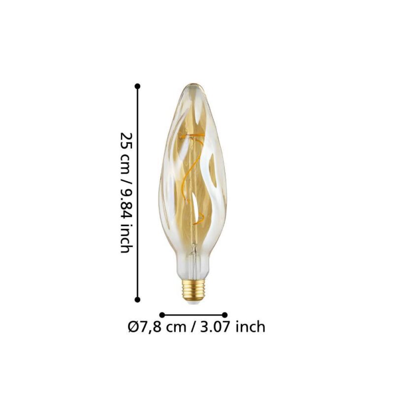 Alternative view of Bec LED E27 4W 2100K 110276