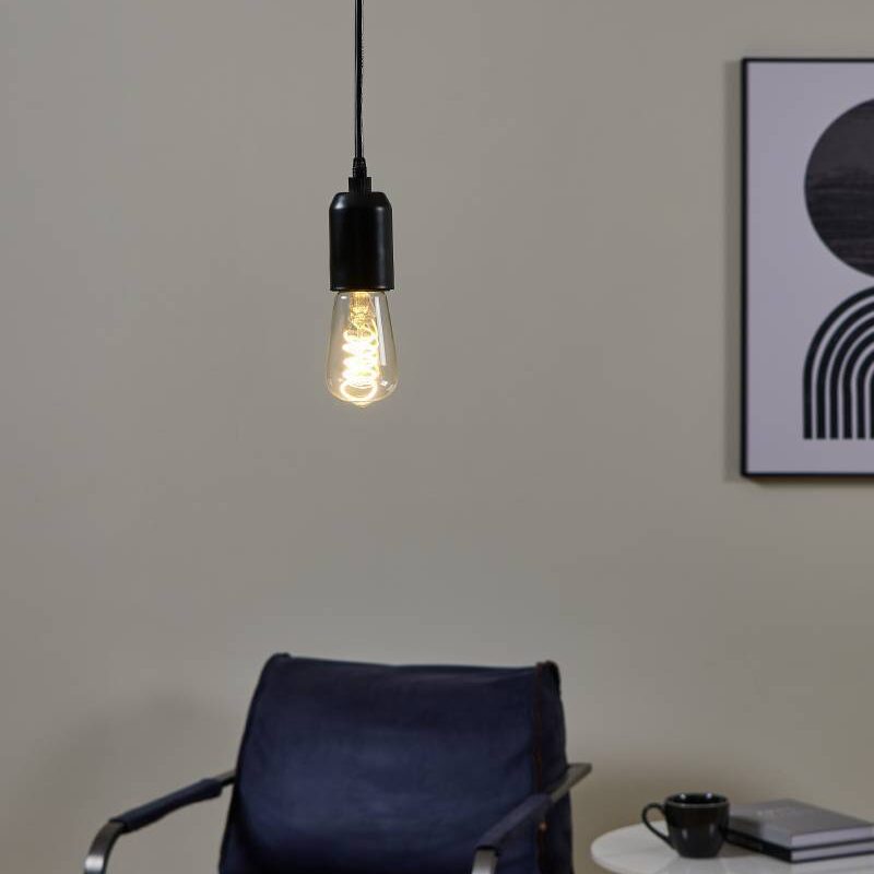 Alternative view of Bec LED E27 ST48 7.3W 2700K 110307