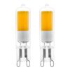 Set 2 becuri LED G9 2X4.2W 2700K 110376