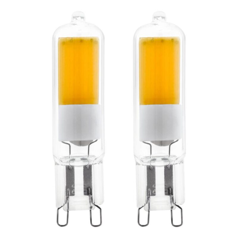 Set 2 becuri LED G9 2X4.2W 2700K 110376