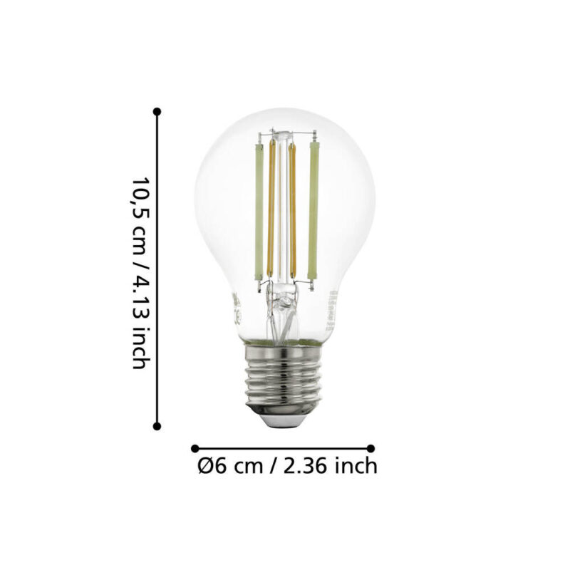 Alternative view of Bec LED E27 A60 8W 2200K-6500K 110384