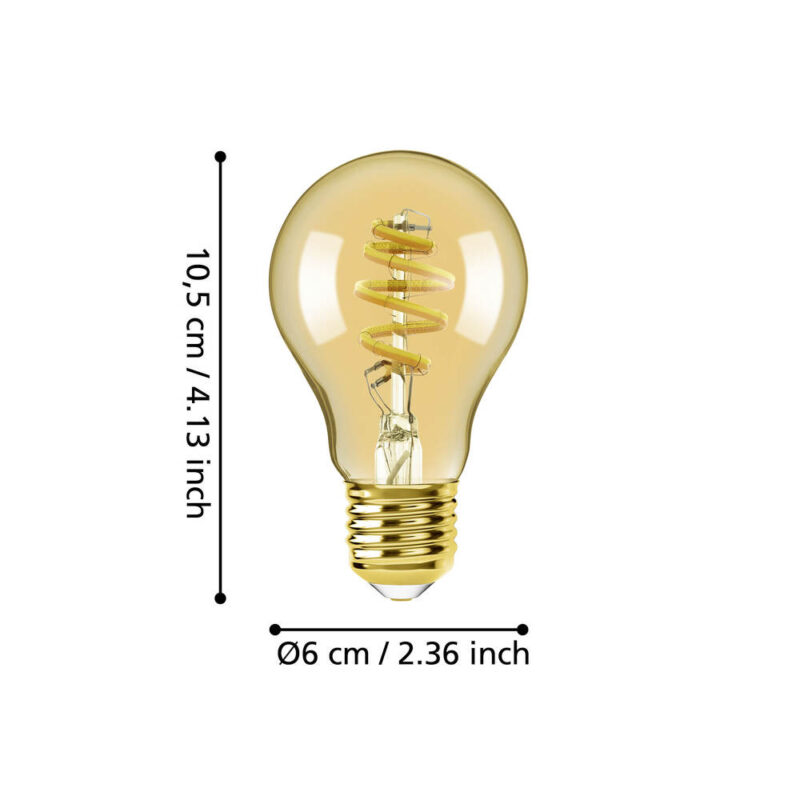 Alternative view of Bec LED E27 A60 7W 2200K-6500K 110388