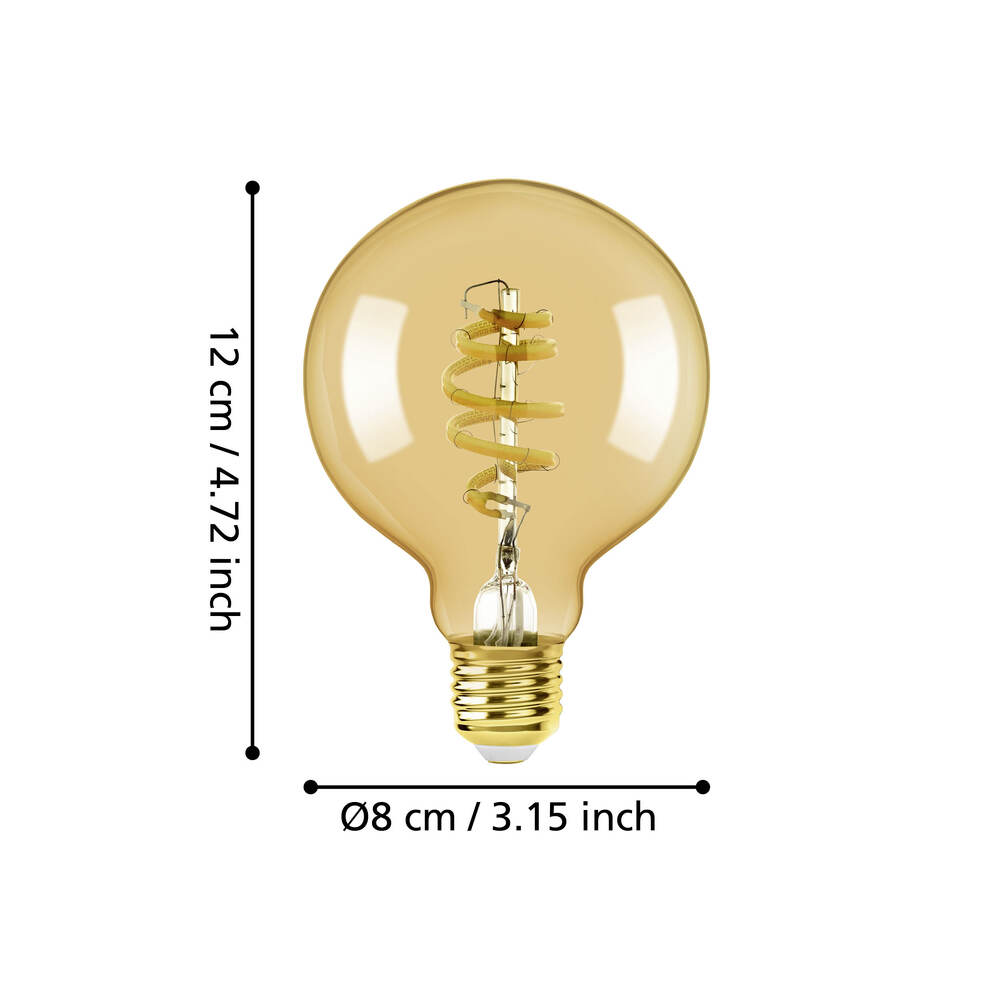 Bec LED E27 G80 7W 2200K-6500K 110391 - imagine 3