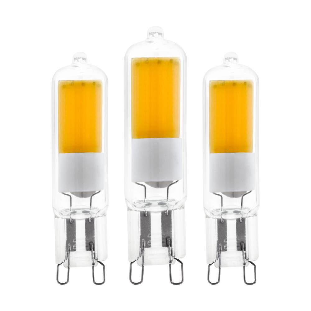 Set 3 becuri LED G9 3X2W 3000K 113108