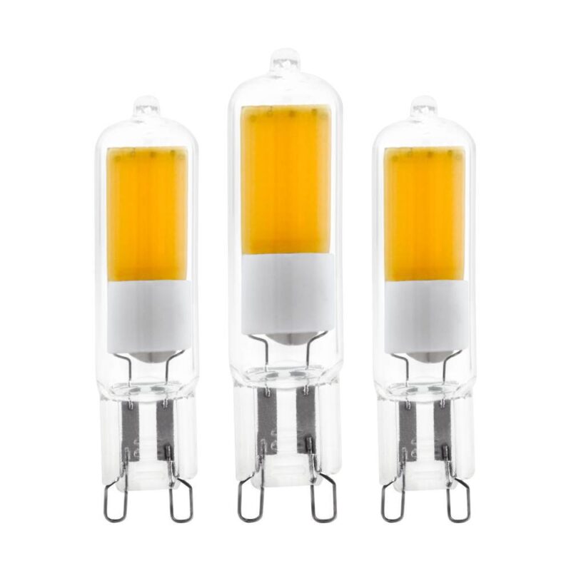 Set 3 becuri LED G9 3X2W 4000K 113109