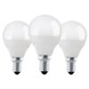 Set 3 becuri LED E14 P45 3X4.9W 3000K 113112