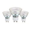 Set 3 becuri LED GU10 3X4.5W 3000K 113114