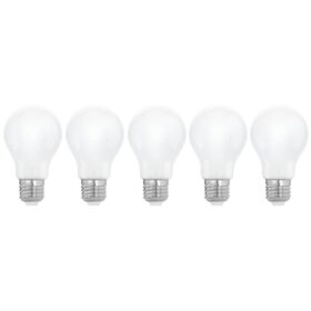 Set 5 becuri LED E27 A60 5X7W 2700K 113117