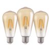 Set 3 becuri LED E27 ST64 3X4W 2200K 11353