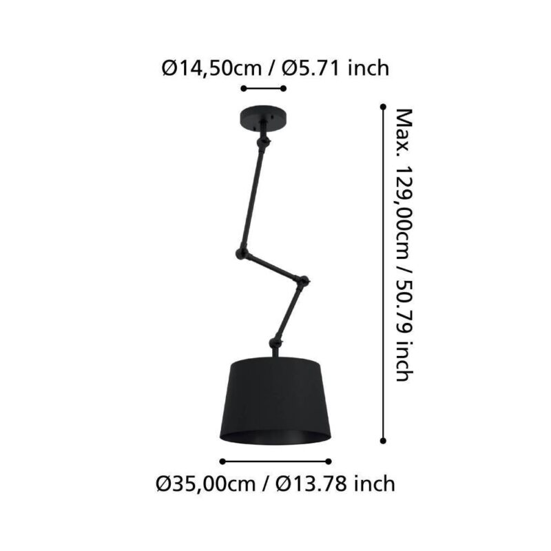 Alternative view of Pendul PISTUNIO E27 IP20 390112
