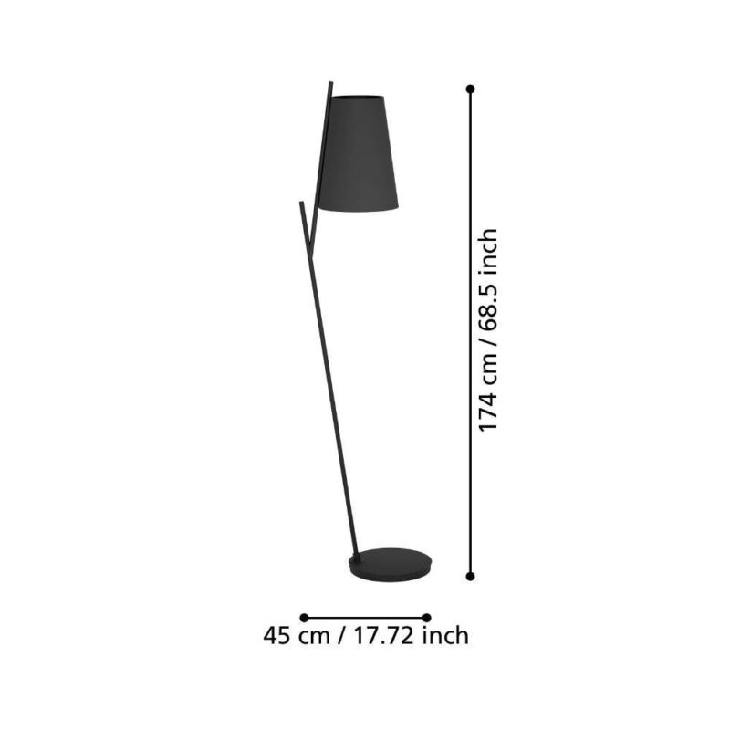 Alternative view of Lampadar PETROSA E27 IP20 390134