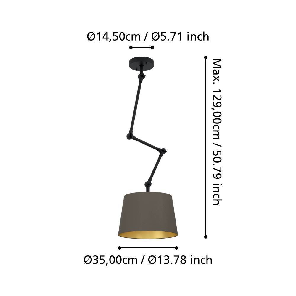 Pendul PISTUNIO E27 IP20 390198 - imagine 2