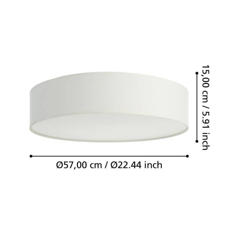 Alternative view of Plafonieră ROMAO-Z LED 35W IP20 900439