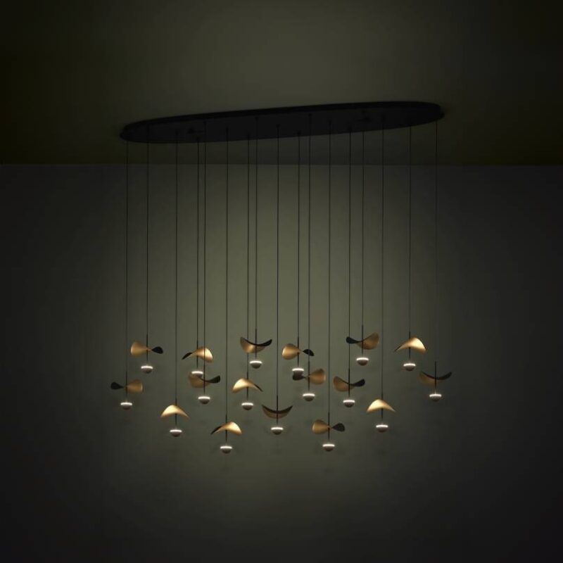 Alternative view of Lustră DRACERA LED 17X2.3W IP20 390343
