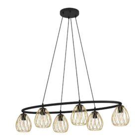 Lustră JAZMINIA 1 6XE27 IP20 390092
