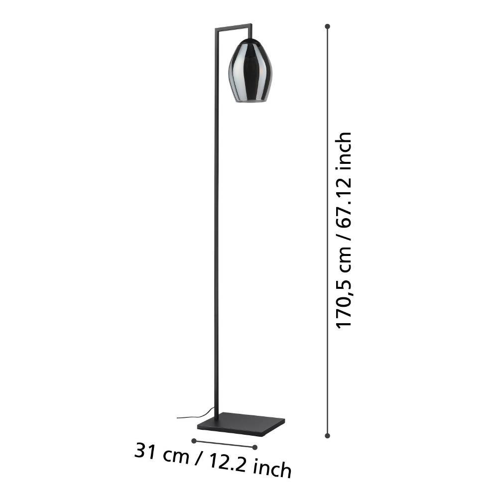 Lampadar ESTANYS E27 IP20 390256 - imagine 3