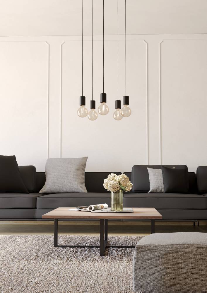 Lustră HUEBRO 5XE27 IP20 390267 - imagine 5