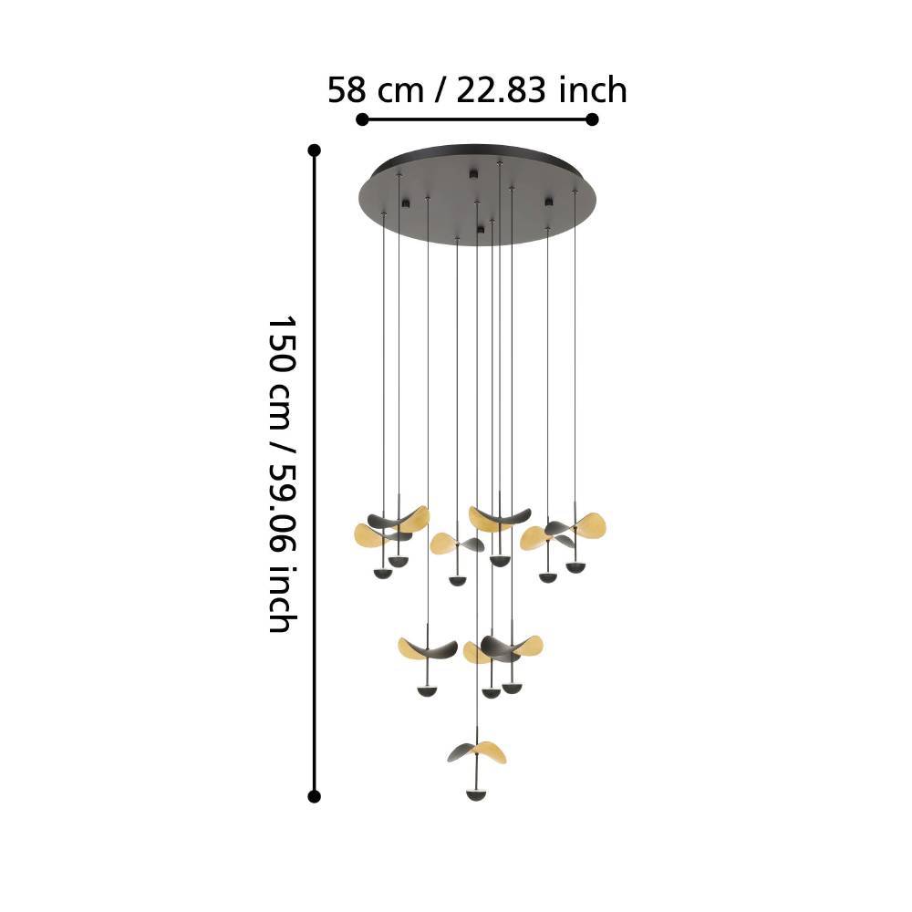 Lustră DRACERA LED 10X2.3W IP20 390339 - imagine 3