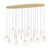 Lustră PORTOCOLOM LED 17X2.9W IP20 390348