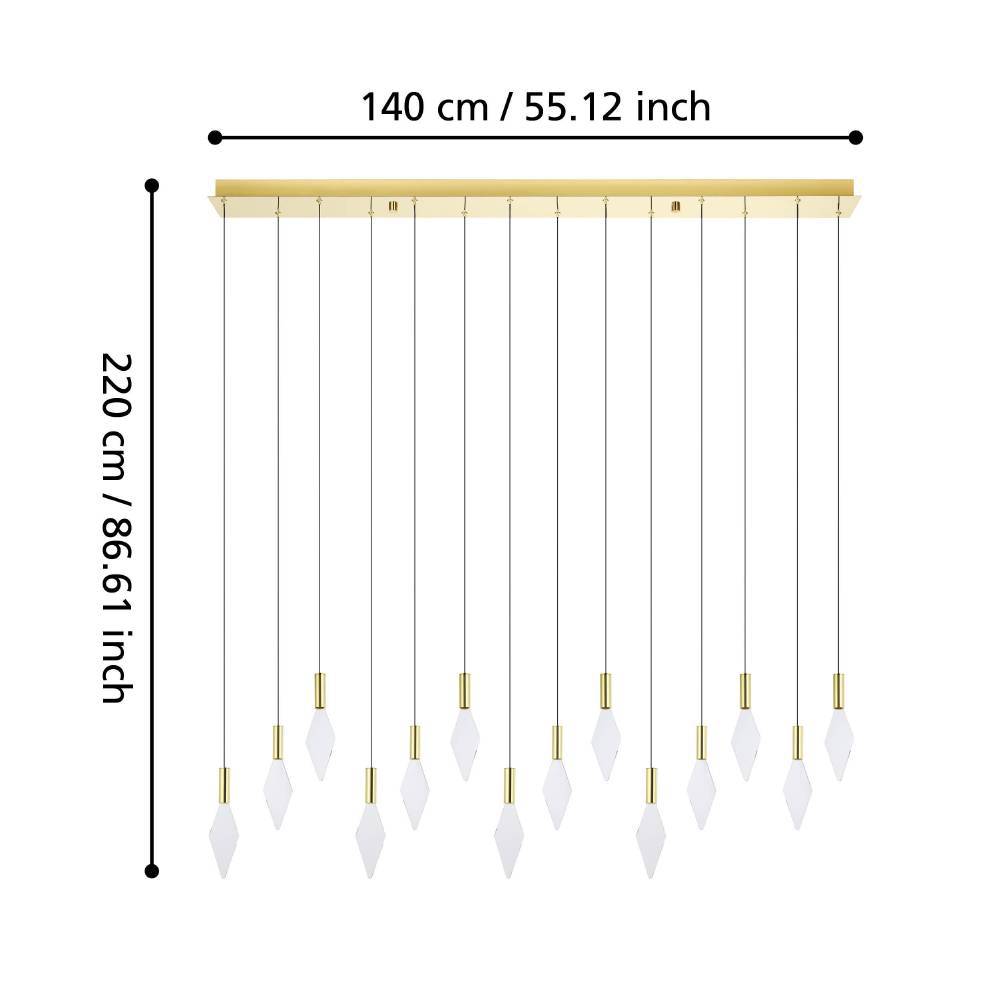 Lustră MIRADOR LED 14X3.3W IP20 390362 - imagine 3