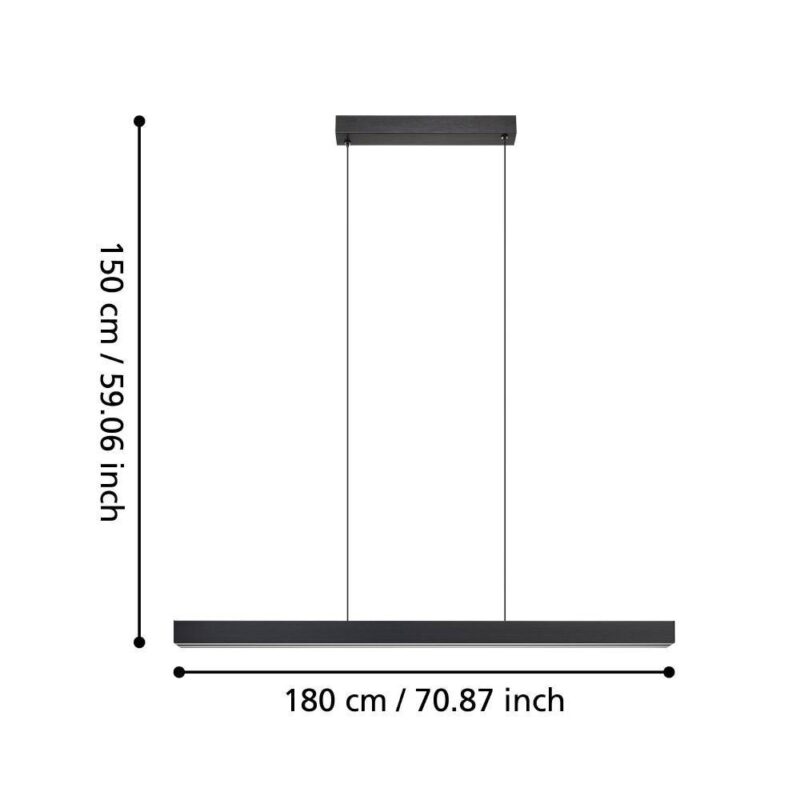 Alternative view of Lustră MONTEBUONO LED 2X10W IP20 390368