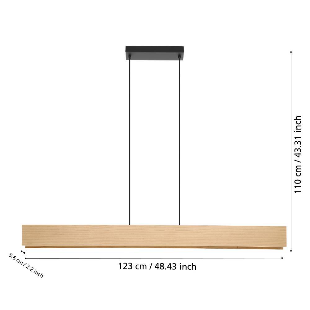 Lustră ANCHORENA-Z LED 35W IP20 900388 - imagine 3