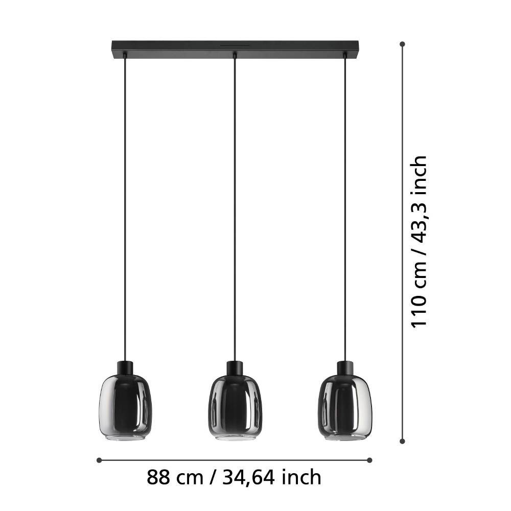 Lustră MOLOCHIO-Z LED 3X3.7W IP20 901121 - imagine 3