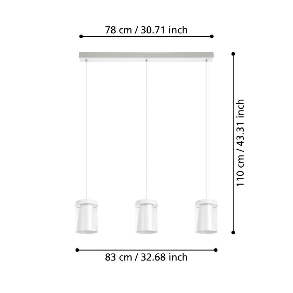 Lustră CHIUSELLO-Z LED 3X3.7W IP20 901122 - imagine 3