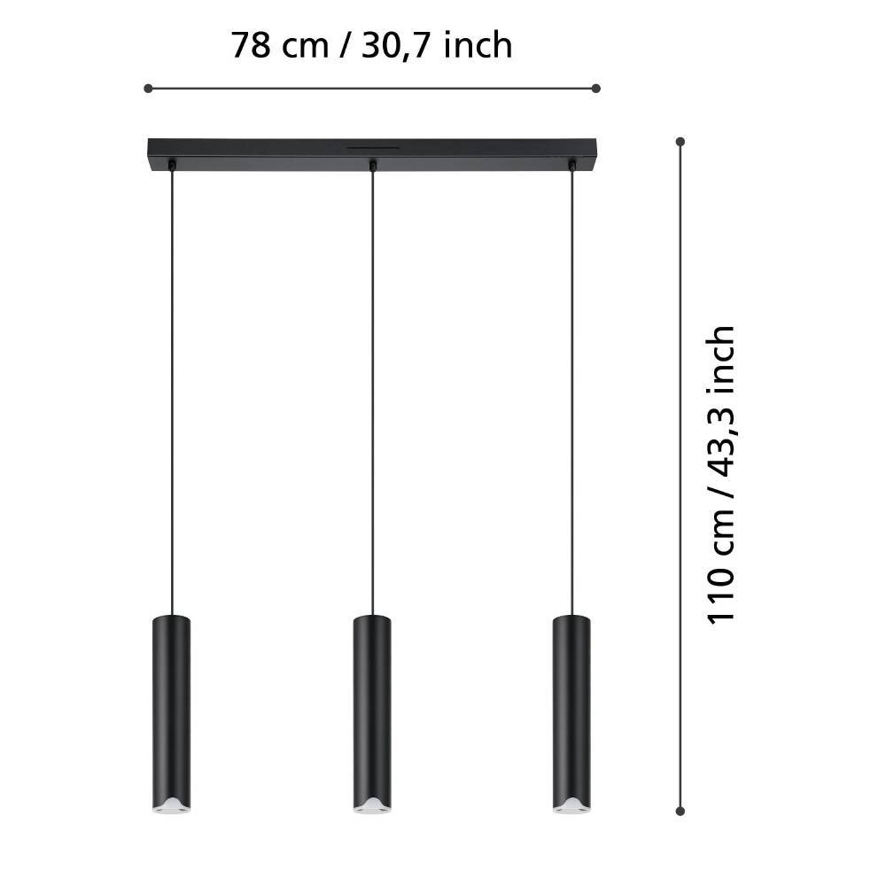 Lustră BALAMORTA-Z LED 3X3.7W IP20 901124 - imagine 5