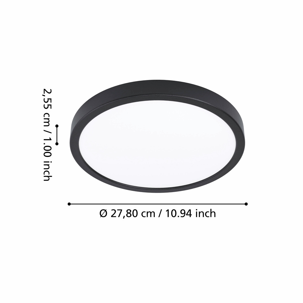 Plafonieră FUEVA 6-Z LED 14.3W IP44 901373 - imagine 3