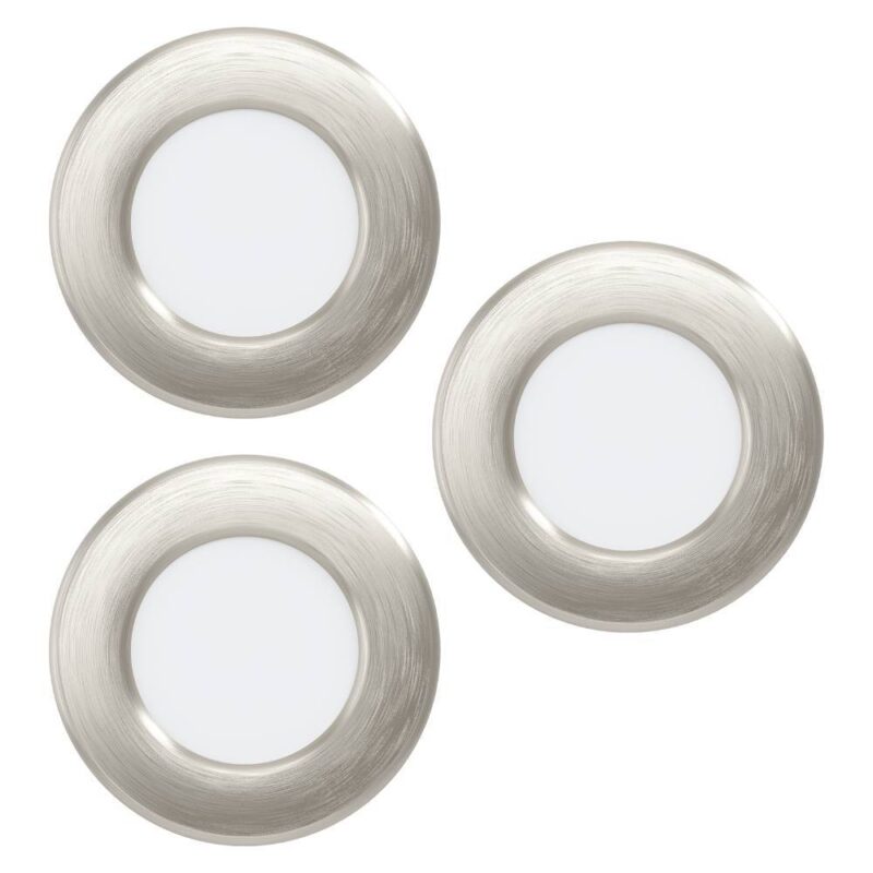 Set 3 spoturi încastrate FUEVA 6-Z LED 3X2.8W 901434