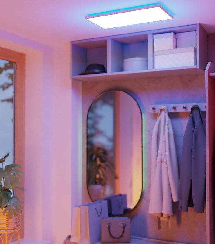Alternative view of Panou aplicat ROVITO-Z LED 17.2W IP44 901477