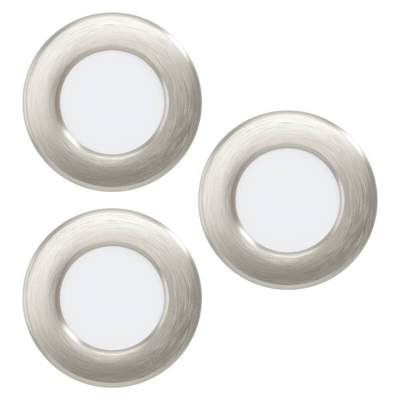 Set 3 spoturi încastrate FUEVA 6-Z LED 3X3.5W 901775