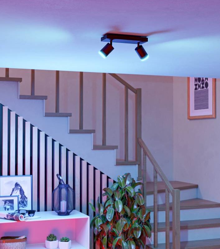 Alternative view of Spot pe bară MELITELLO-Z LED 2X3.7W IP20 901941