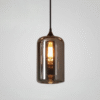 Pendul Maro Sticla Smoked 2 ,1X E27, D180×180×800mm