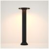 STALP LED EXTERIOR NEGRU 12W/600LM/3000K IP65 230V 500x170x170MM