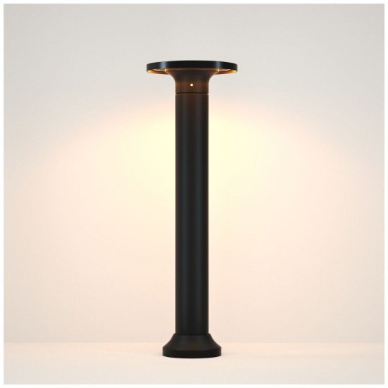 STALP LED EXTERIOR NEGRU 12W/600LM/3000K IP65 230V 500x170x170MM