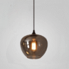 Pendul Maro Sticla Smoked 4 ,1X E27, D240×240×800mm