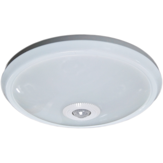 Plafoniera Led cu senzor de miscare reglabil Ø270, 12W, 6400K, lumina rece