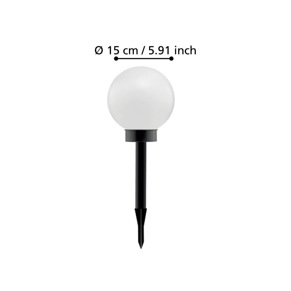 Lampă solară LED 1X0.1W 22441 - imagine 3